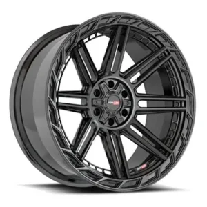 Vortek Offroad – VRP-501 TURBO – Black – 20″x10″ -18mm – All weather Wheels – 501201043-18GB